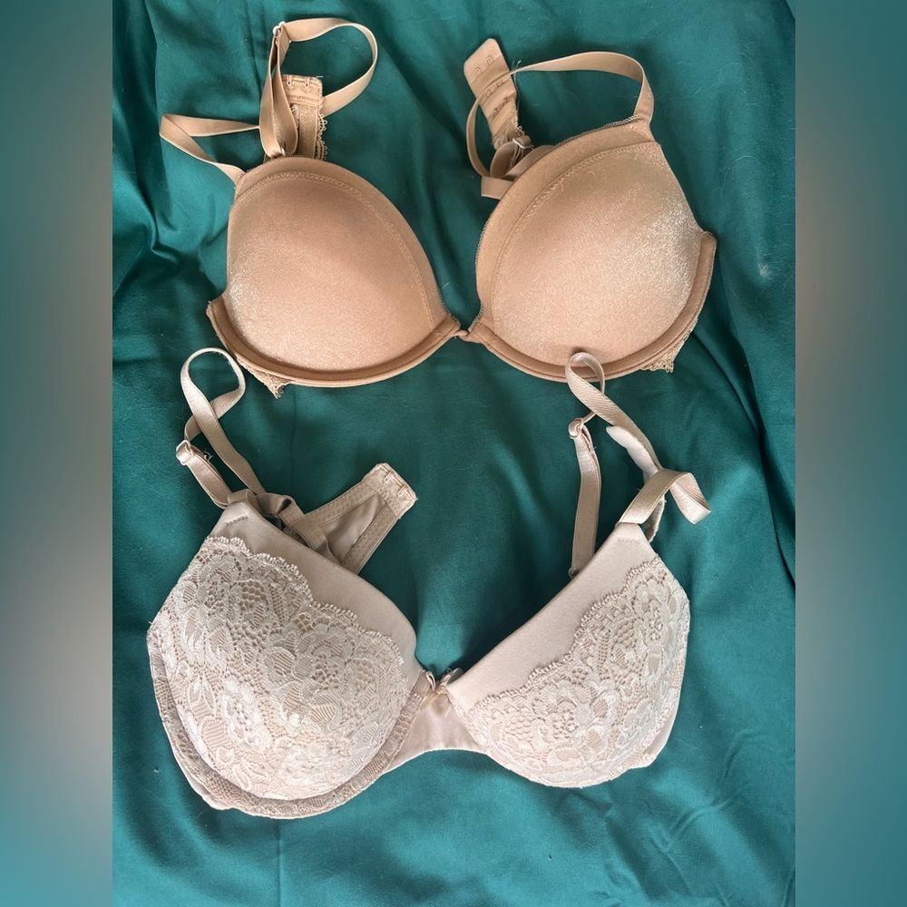 Calvin Klein nude bras 34B